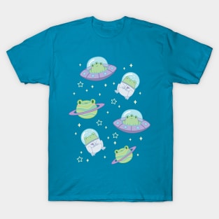 Cute Cosmic Frogs T-Shirt